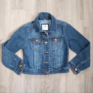 Justice Jean Jacket Girls Size 10